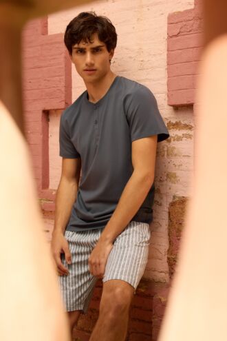 &raquo;Hector&laquo; Men's Short Sleeves Pyjamas