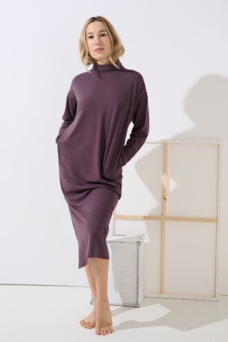 »Olena« Long-Sleeve Dress - Homewear