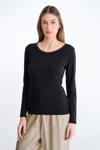 Long Sleeve Top »Lace«